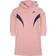 Nike Girl's Air Fleece Dress - Pink Glaze/Midnight Navy (DD7159-630)