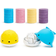 Munchkin Color Buddies 20 Moisturizing Bath Bombs & 2 Toy Dispenser Set