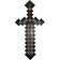 JAKKS Pacific Minecraft Netherite Sword 51cm