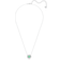 Swarovski Sunshine Pendant Necklace - Silver/Green/Transparent