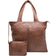 Depeche Oversize Shopper Bag in Vintage Look - Chestnut