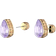 Swarovski Orbita Stud Earrings - Gold/Multicolour