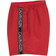 Calvin Klein Boy's Tape Swim Shorts - Crimson