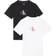 Calvin Klein T-shirt - 2-pack Black/White (KK0KK000800SA)