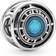 Pandora Marvel The Avengers Iron Man Arc Reactor Charm - Sølv/Blå