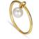Jane Kønig Row Pearl Ring - Gold/Pearl