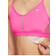 Nike Dri-FIT Indy Light-Support Padded V-Neck Sports Bra - Pinksicle/Desert Berry/Pinksicle/White