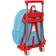 Disney 3D Skoletaske med Hjul Dumbo Rød Lyseblå