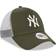 New Era New York Yankees Khaki A-Frame Trucker Cap - Green