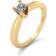 Smykkekæden Ring - Gold/Diamond