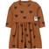 Mini Rodini Basic Heart Dress - Brown
