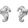 Maanesten Enola Earrings - Silver/Transparent