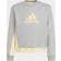 adidas Junior Badge of Sport Cotton Tracksuits - Medium Grey Heather/Almost Yellow (HL2407)
