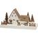 Konstsmide Wooden Silhouette Houses Julelampe 14cm