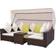 vidaXL 42749 Loungesæt, 2 borde inkl. 5 sofaer