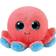 TY Beanie Boos Sheldon the Coral Octopus 15cm