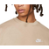 Nike Sportswear Club Fleece Crew Sweater - Khaki/White