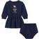 Ralph Lauren Branded Sweat Dress - Navy