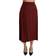 Dolce & Gabbana High Waist Pleated Maxi Wool Skirt