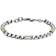 Fossil All Stacked Up Two-Tone Bracelet - Silver/Gold
