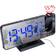 Digital Alarm Clock with Built-in Projector & Radio