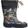 Wheat Printed Thermal Rubber Boot - Clouds