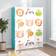 vidaXL Cube Storage Cabinet for Kids with 12 Cubes