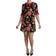 Dolce & Gabbana Dolce & Gabbana Floral Pink Lace A-Line Shift Mini Dress