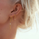 Maanesten Elisa Earrings - Gold/Multicolour