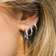 Sif Jakobs Ellera Grande Earrings - Silver/Multicolor
