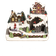 Nordic Winter Mountain Town Multicolored Juleby 31cm