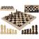 Out of the blue Wooden Game Chess