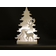 Nordic Winter Silhouette 3D White Julelampe 40cm
