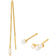 Pernille Corydon Ocean Earring Set - Gold/Pearl