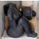 Mette Ditmer Sitting Woman Black Dekorationsfigur 14cm