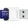 Samsung PRO Plus microSDXC Class 10 UHS-I U3 V30 A2 160/120 MB/s 128GB +Reader