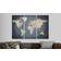 Artgeist Classic World Map Billede 120x80cm