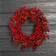 Nordic Winter Artificial Wreath with Red Berries Julepynt