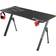 Paracon Realm Large Gaming Desk - Black, 1400x600x750mm