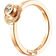 Efva Attling Avo Wedding Ring - Gold/Diamonds
