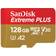SanDisk Extreme Plus microSDXC Class 10 UHS-I U3 V30 A2 200/90MB/s 128GB