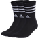 adidas 3-Stripes Cushioned 3-pack - Black/White