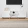 vidaXL Engineered Wood White TV-bord 150x50cm