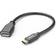 Hama USB C - USB A 3.0 Adapter M-F 0.2m