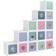 vidaXL Kids Cube Storage Cabinet with 15 Cubes