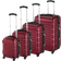 tectake Lightweight Hard Shell Suitcase - 4 stk.