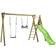 Nordic Play Swing Stand with Swing & Trapeze & Swing Bracket Incl Slide