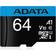 Adata Premier microSDXC Class 10 UHS-I U1 V10 A1 85/25MB/s 64GB +Adapter
