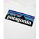 Patagonia Long-Sleeved P-6 Logo Responsibili-T-shirt - White