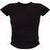 PrettyLittleThing Cotton Blend Fitted Crew Neck T-shirt - Basic Black